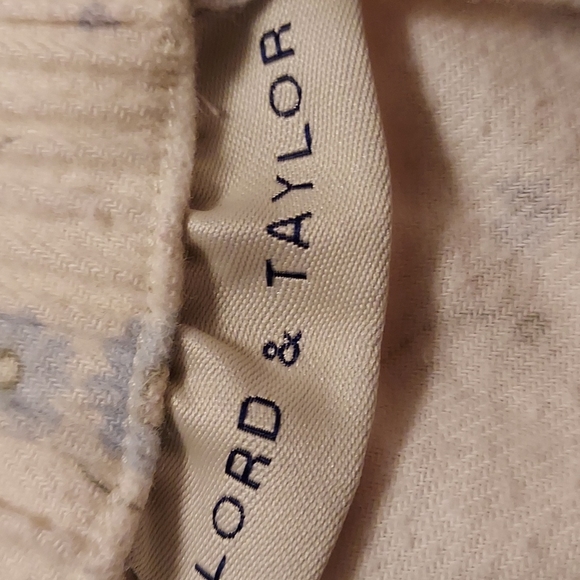 Lord & Taylor Flannel Pajama Pants Size M - Picture 3 of 4